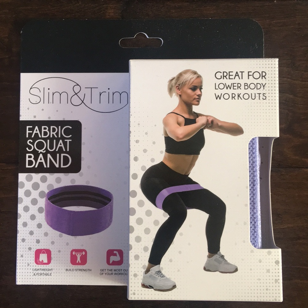❤️NEW!!!❤️ LAST ONE! Slim& Trim Fabric Squat Band.